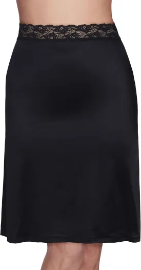 Vanity Fair Women's Anti-Static Nylon Half Slip for Under Dresses, Available up to size 3XL