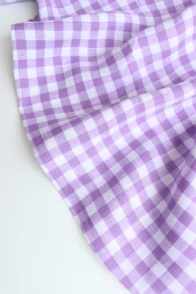 Wisteria Medium Check | Limerick Linen Yarn Dyed | Robert Kaufman