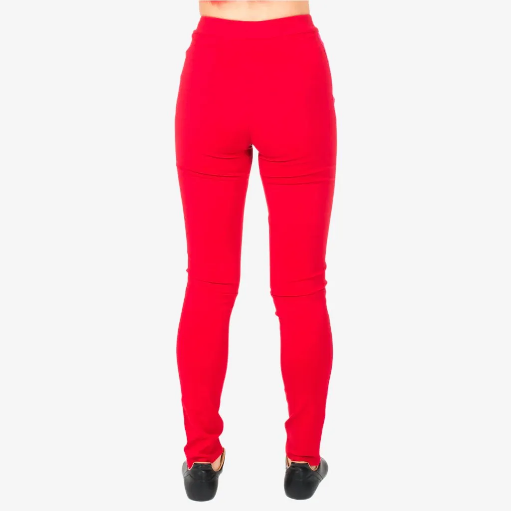 Womens Lace Up Skinny Track Pants