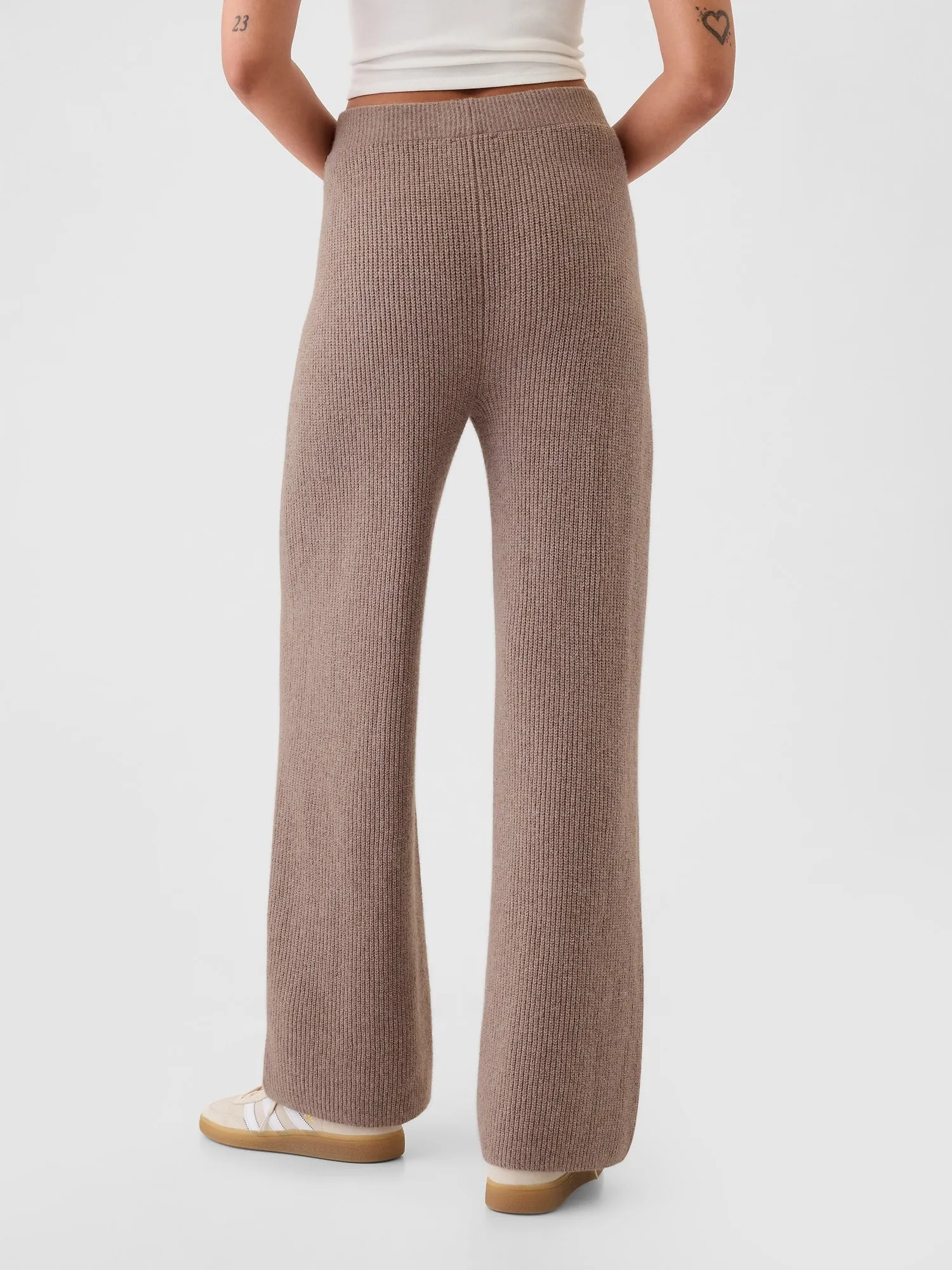 Women's Shaker Stitch Sweater Pants