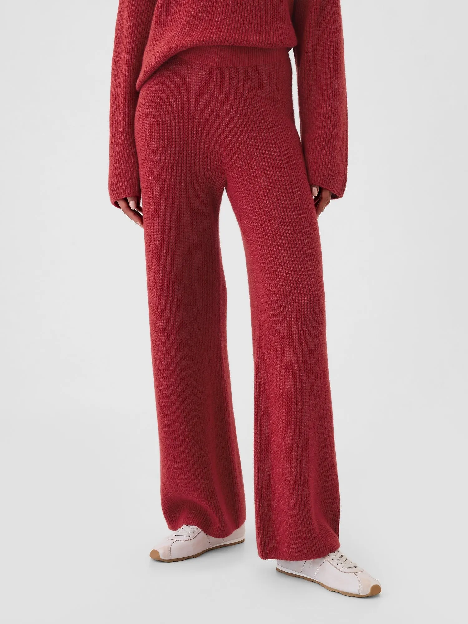 Women's Shaker Stitch Sweater Pants