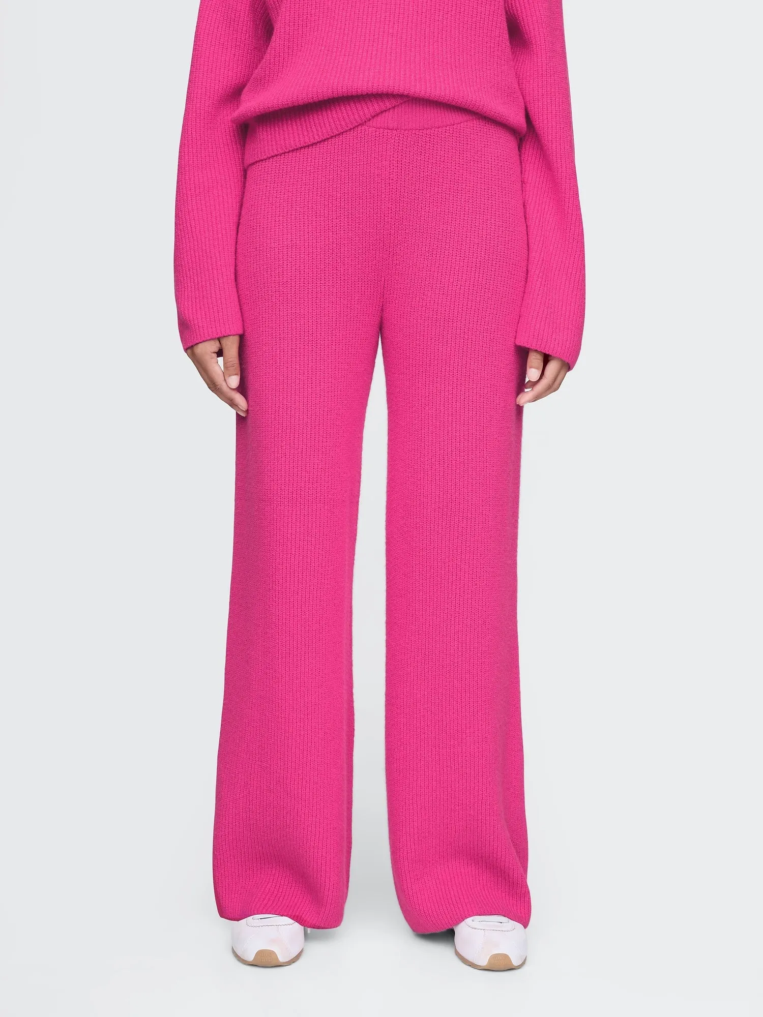 Women's Shaker Stitch Sweater Pants