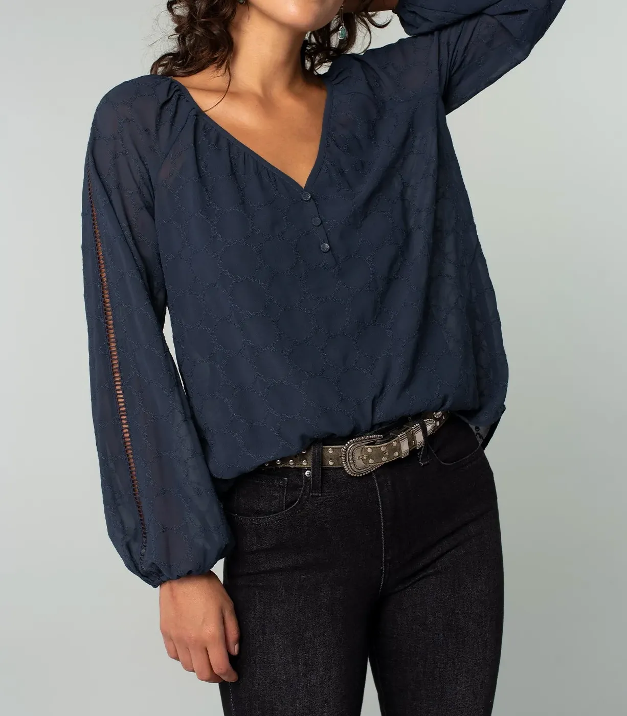 Yasmine Embroidered Blouse